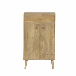 Made in Meubles Buffet haut en bois de manguier Aven
