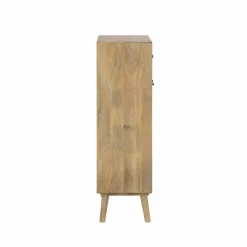 Made in Meubles Buffet haut en bois de manguier Aven