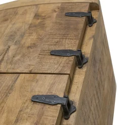 Made in Meubles Buffet haut en bois de manguier Iris