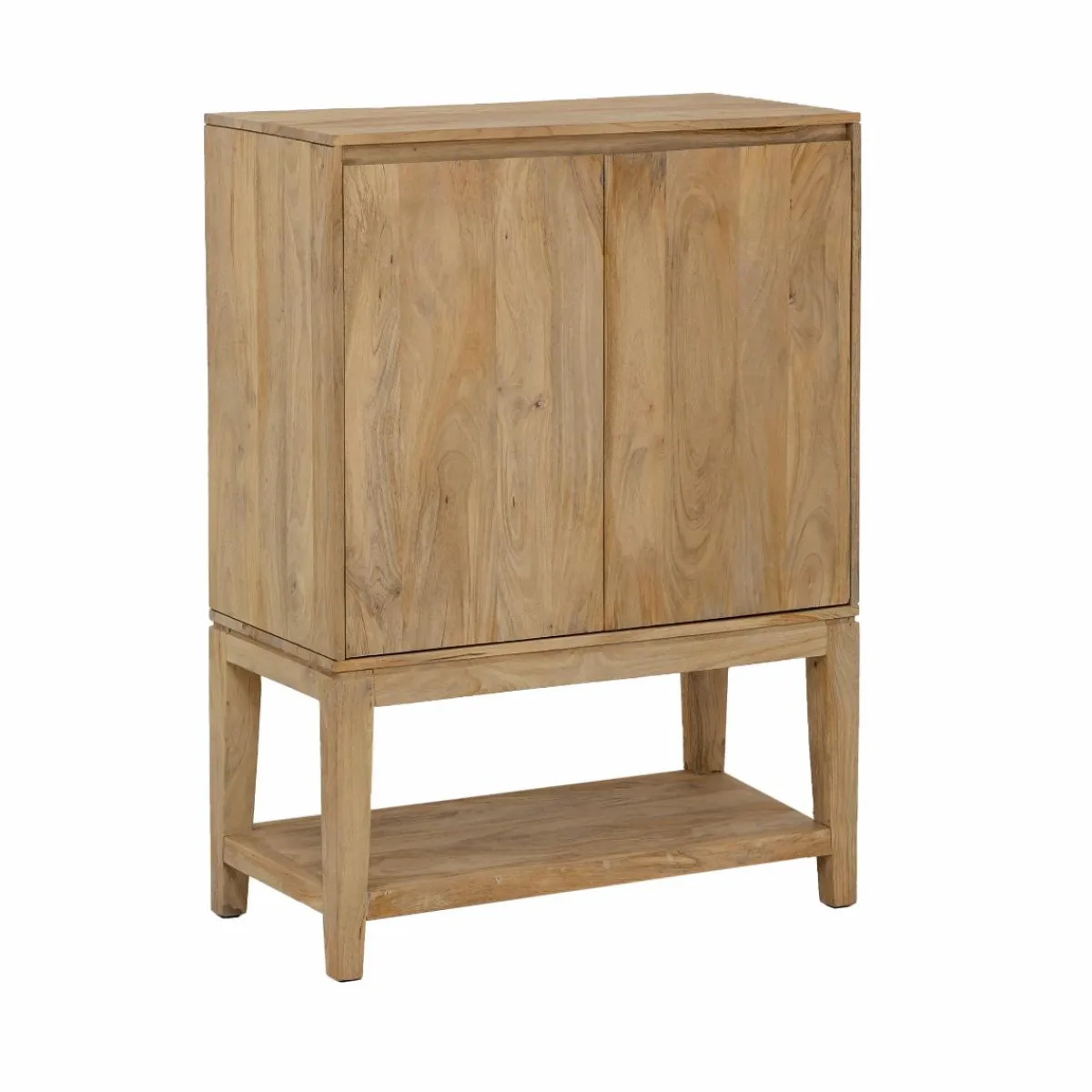 Made in Meubles Buffet haut en bois de manguier Ode