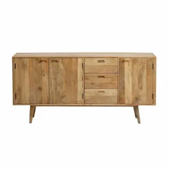 Made in Meubles Buffet long en bois de manguier Rowene