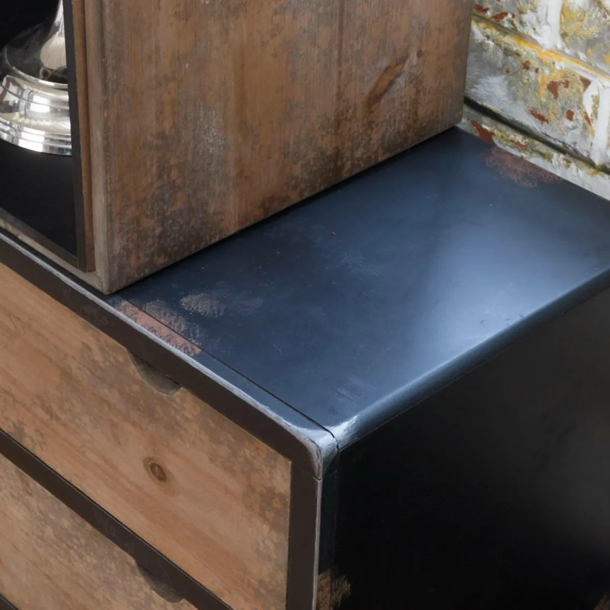Made in Meubles Buffet modulable en bois massif Hollywood