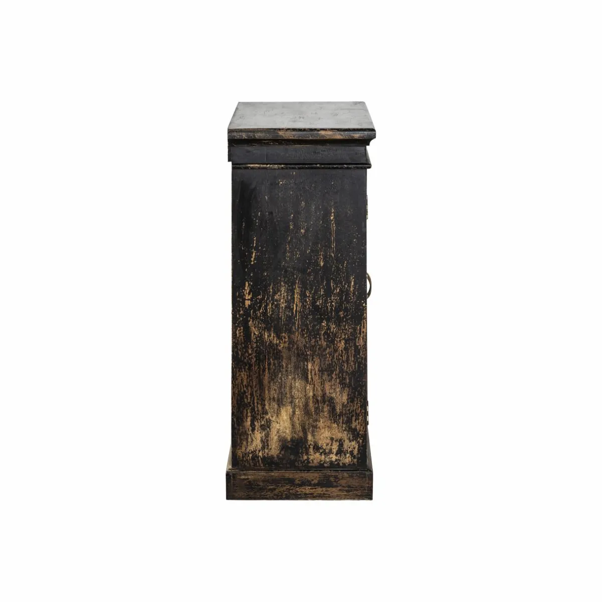 Made in Meubles Buffet vitrine en bois de manguier êve