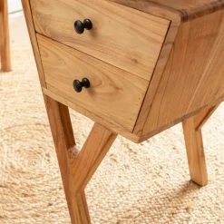 Made in Meubles Bureau en bois d'acacia Eliott