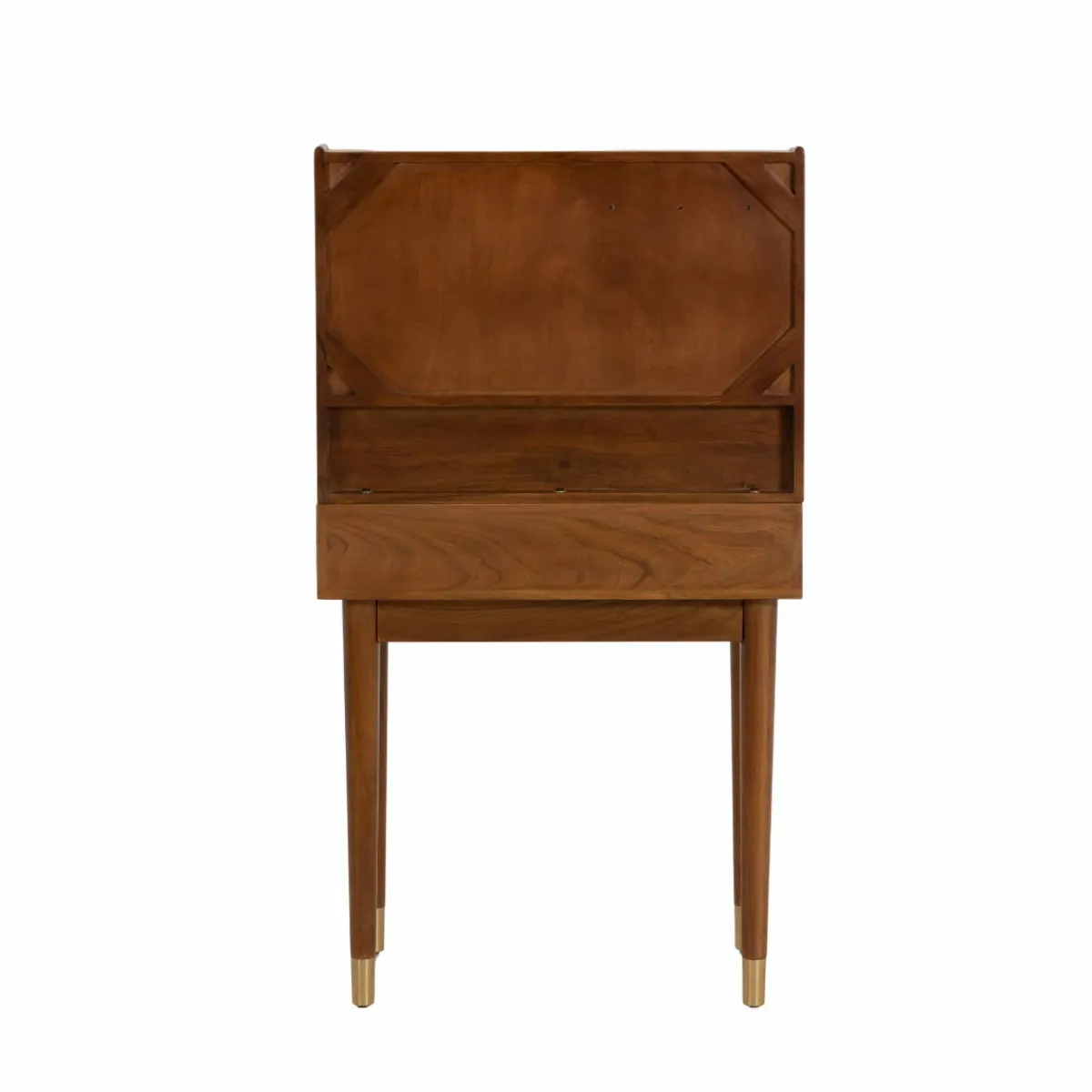 Made in Meubles Bureau en bois d'acacia et métal Emiel