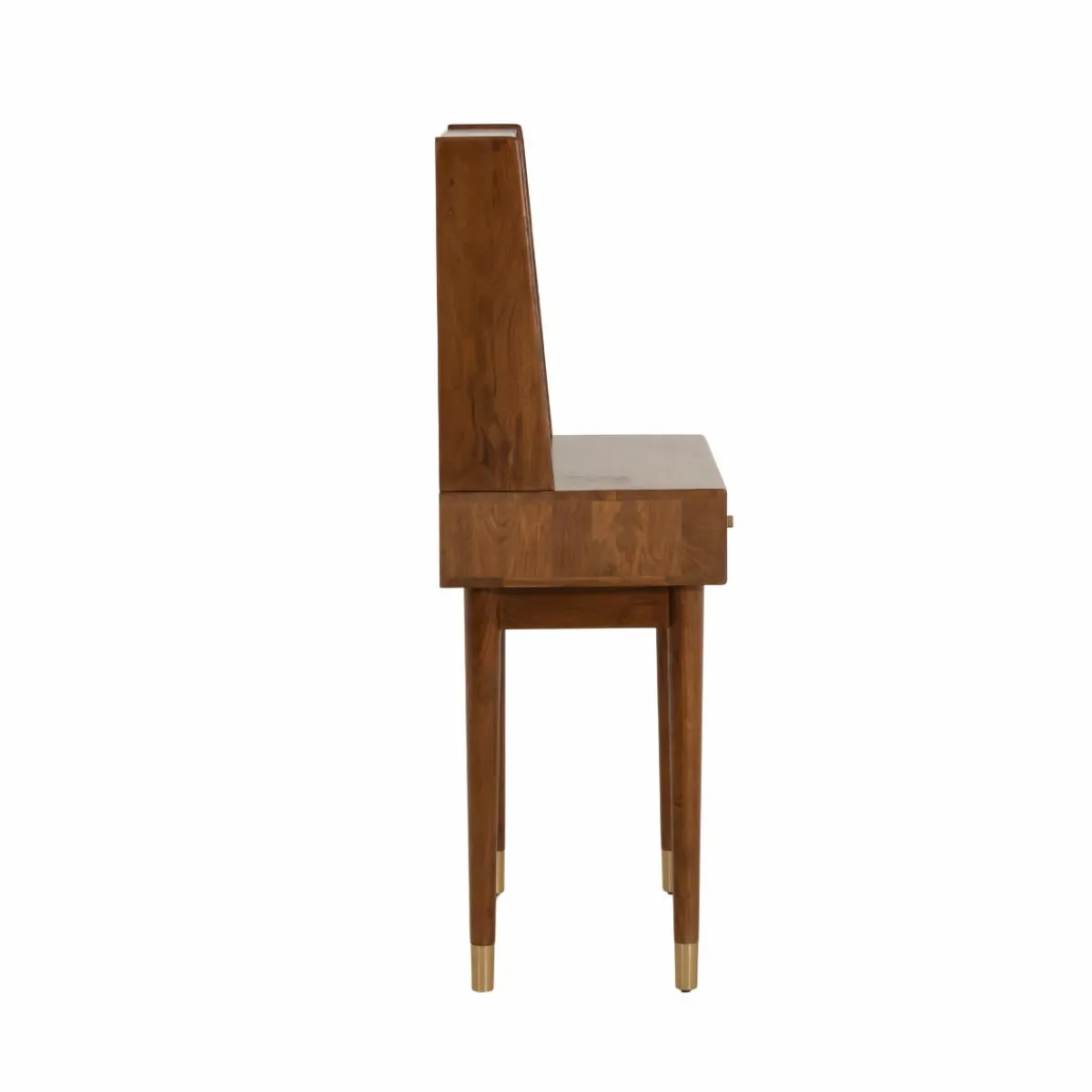 Made in Meubles Bureau en bois d'acacia et métal Emiel