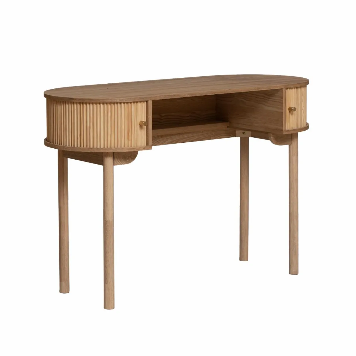 Made in Meubles Bureau en bois pin clair Colin