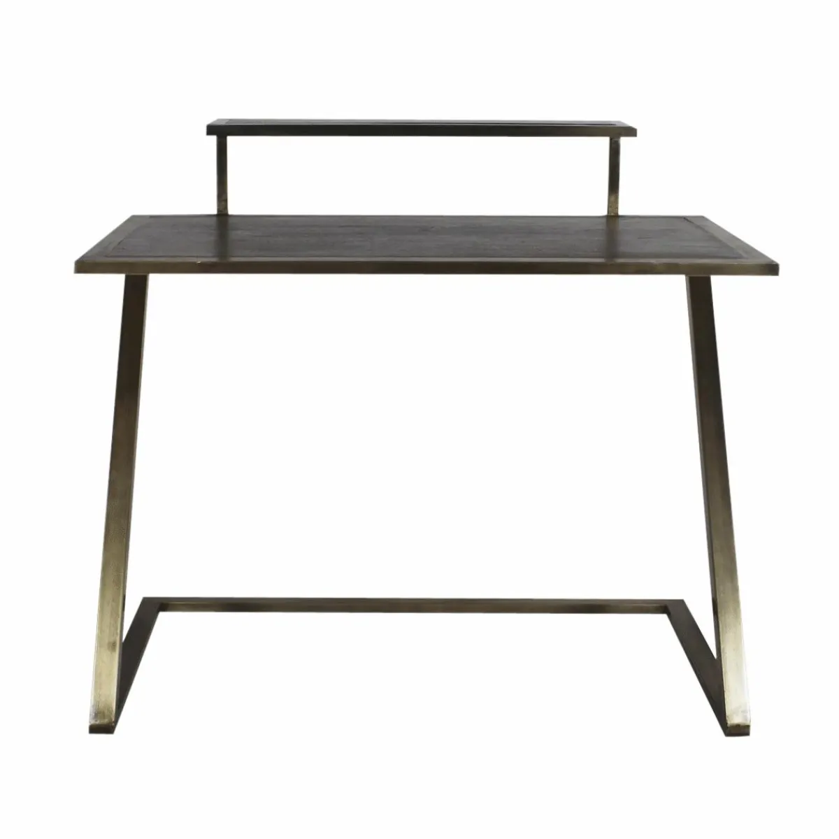 Made in Meubles Bureau pupitre en bois et métal Capucine