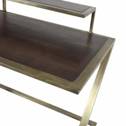 Made in Meubles Bureau pupitre en bois et métal Capucine