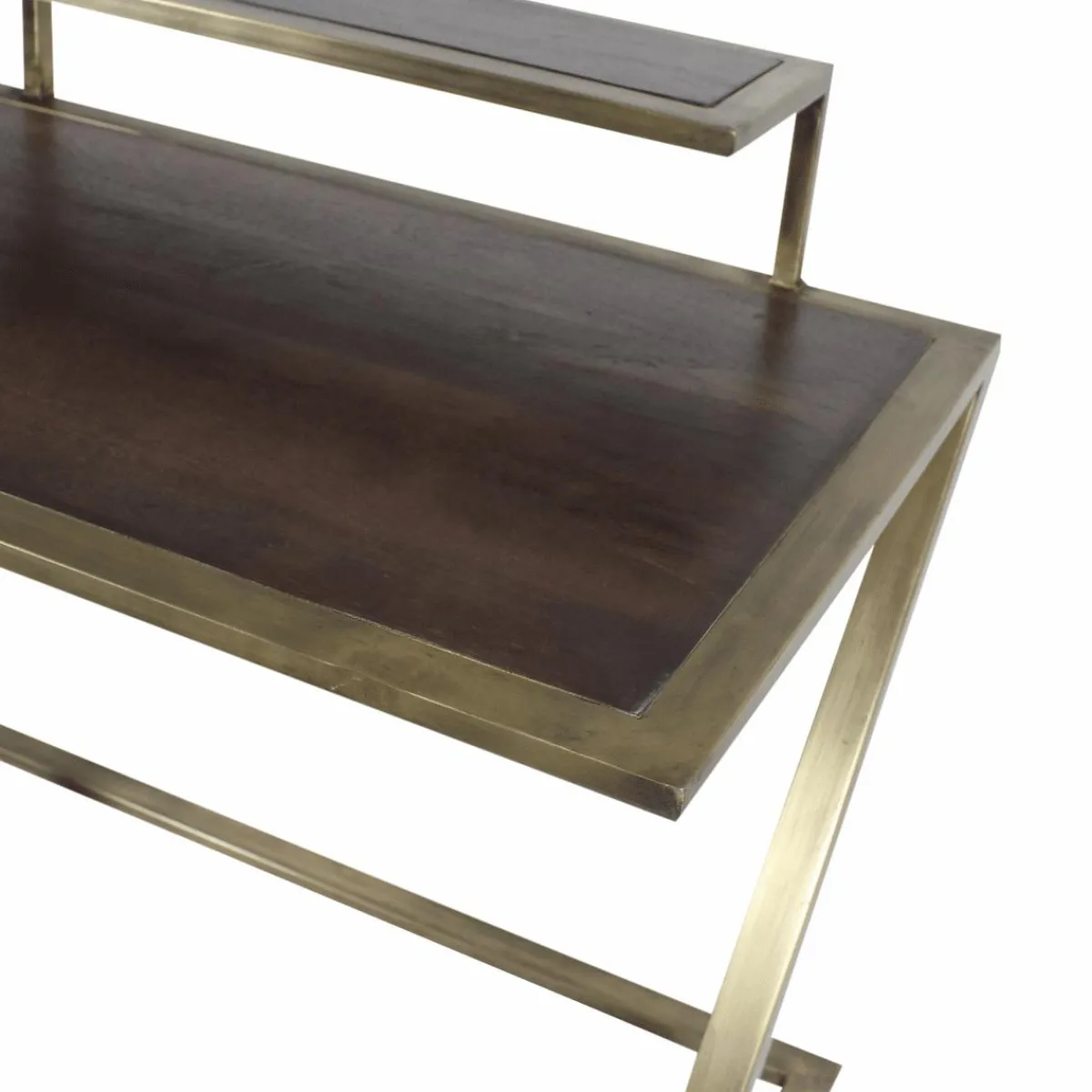 Made in Meubles Bureau pupitre en bois et métal Capucine