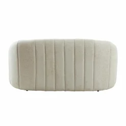 Made in Meubles Canapé en tissu écru Axel