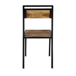 Made in Meubles Chaise en bois d'acacia Havana (lot de 2)