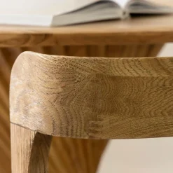 Made in Meubles Chaise en bois de chêne et en corde Auren (lot de 2)