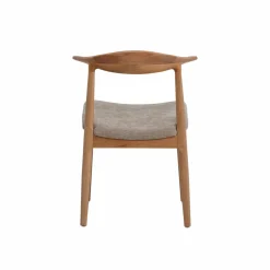 Made in Meubles Chaise en bois de hêtre clair Aline (lot de 2)
