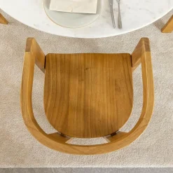 Made in Meubles Chaise en bois de mindy Suzie (lot de 2)