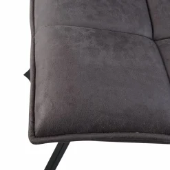 Made in Meubles Chaise en polyester noir Nino (lot de 2)