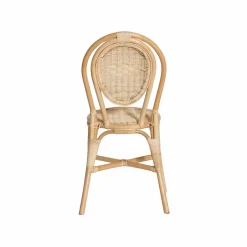 Made in Meubles Chaise en rotin bistrot Nohan (lot de 2)