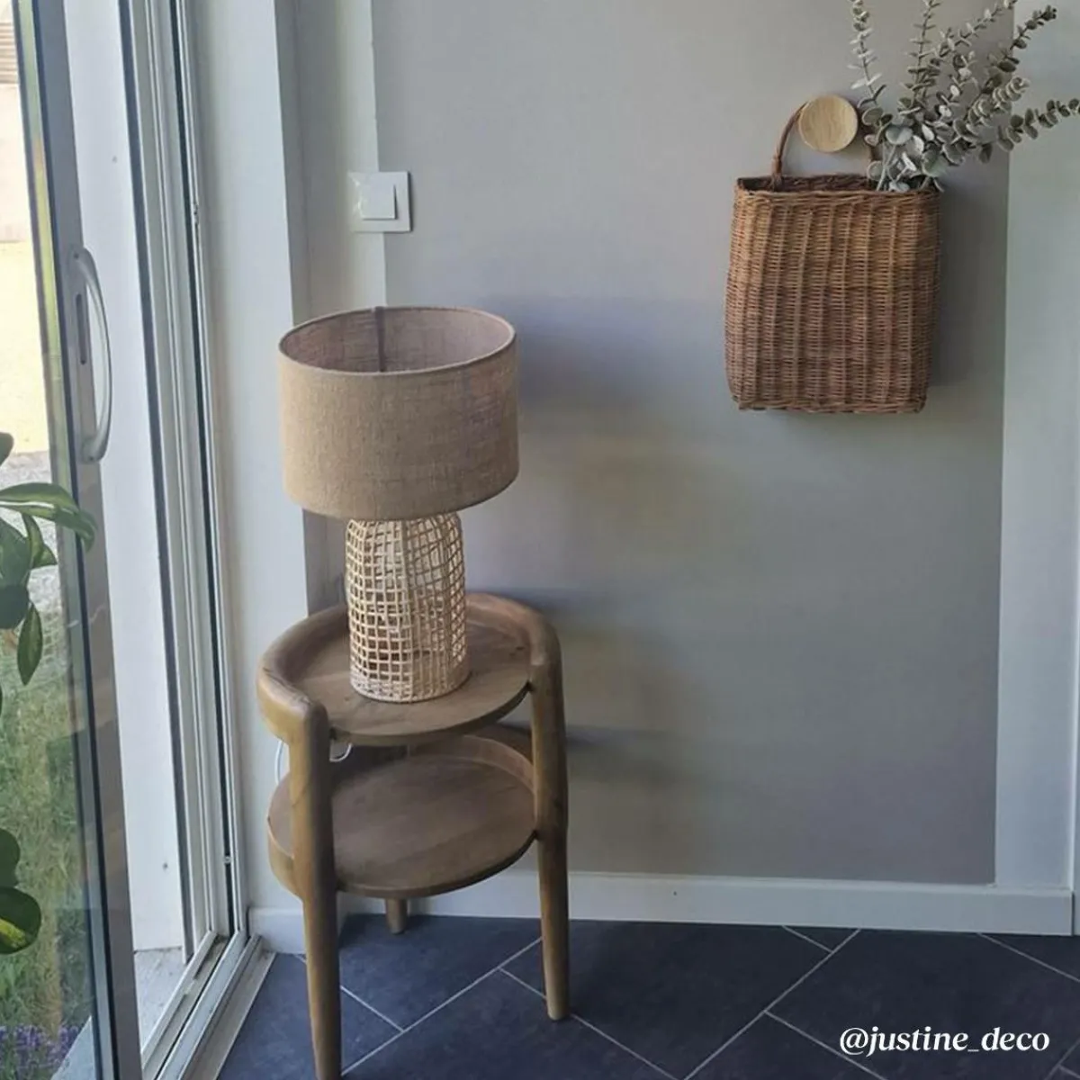 Made in Meubles Chevet en bois de manguier Allye