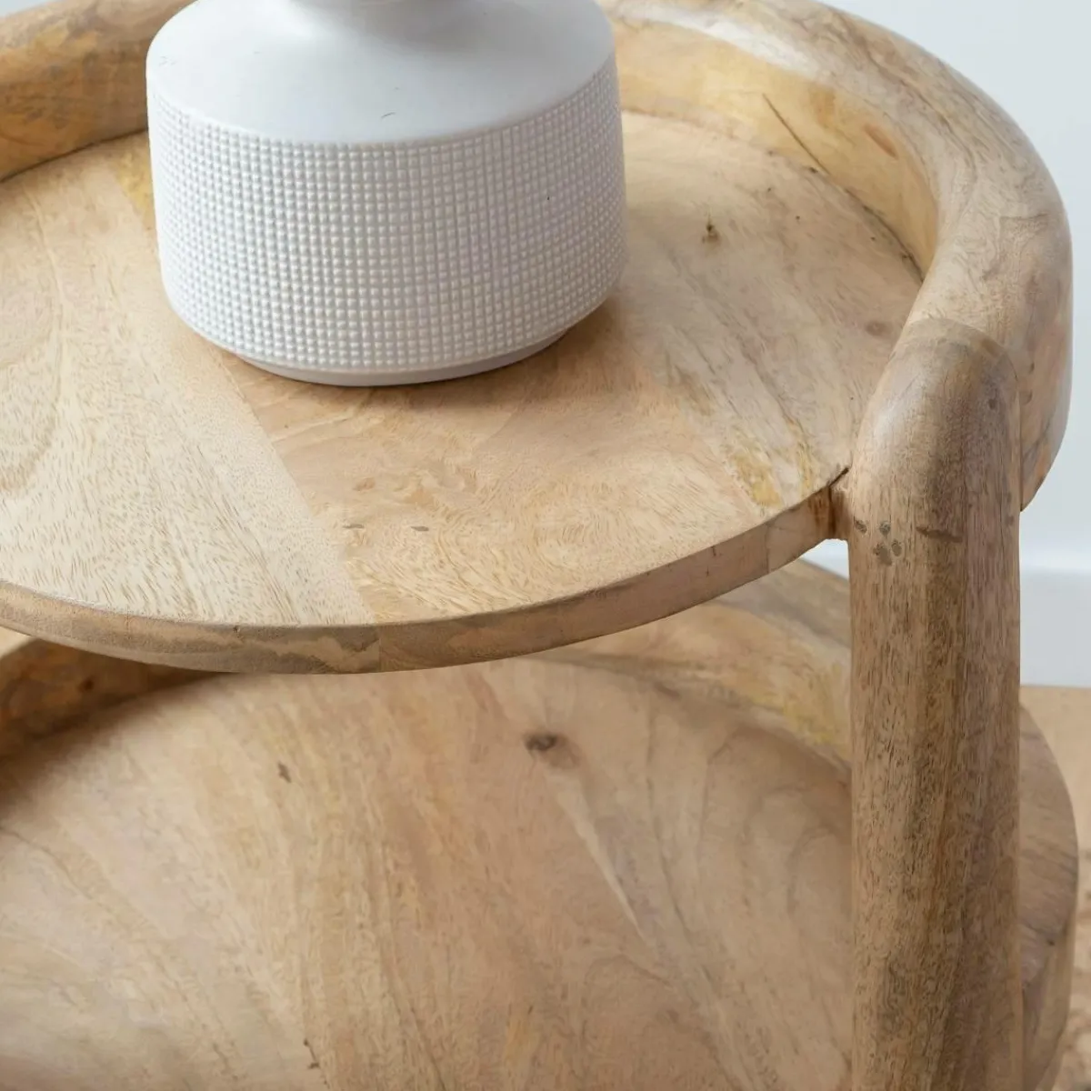 Made in Meubles Chevet en bois de manguier Allye