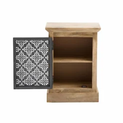 Made in Meubles Chevet en bois de manguier Sahara