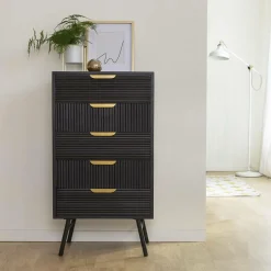 Made in Meubles Chiffonnier en bois de manguier James