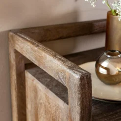 Made in Meubles Chiffonnier en bois de manguier marron Emile