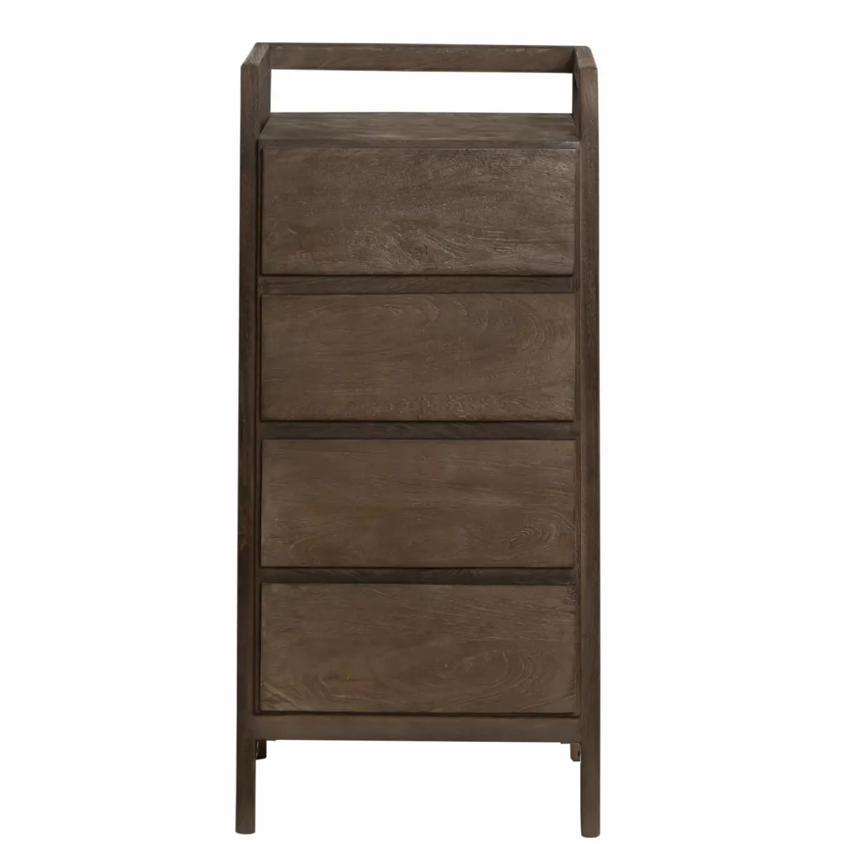 Made in Meubles Chiffonnier en bois de manguier marron Emile