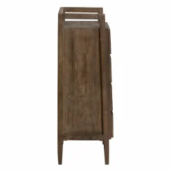 Made in Meubles Chiffonnier en bois de manguier marron Emile