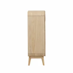 Made in Meubles Chiffonnier en bois de paulownia Nilo