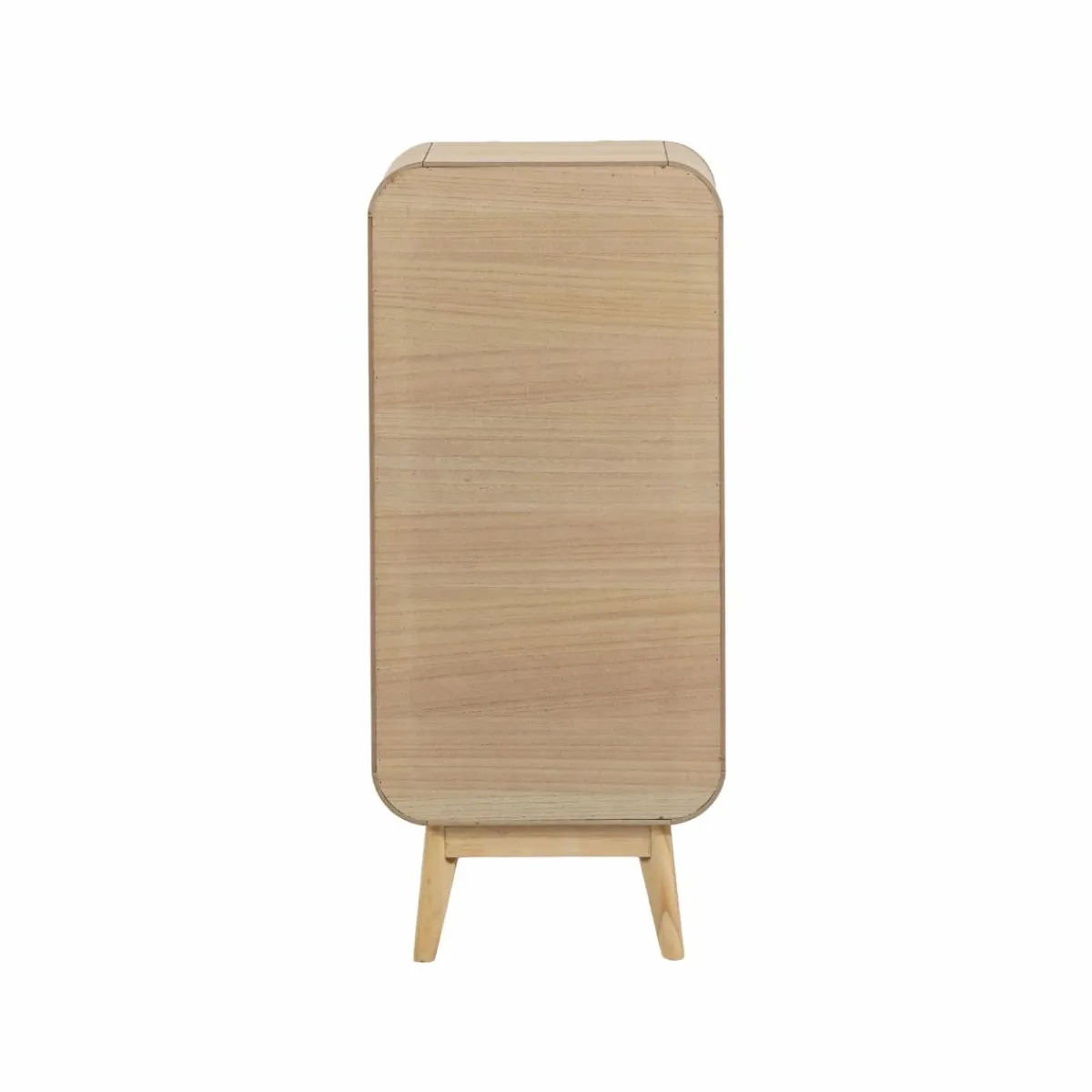 Made in Meubles Chiffonnier en bois de paulownia Nilo
