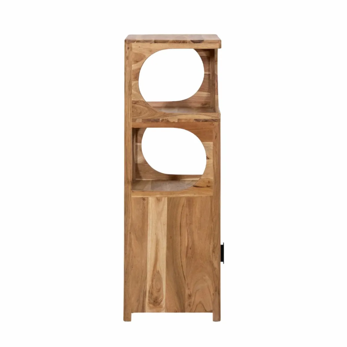Made in Meubles Colonne 1 étagère en bois d'acacia Emyr