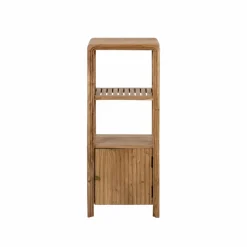 Made in Meubles Colonne en bois d'acacia massif Emyr