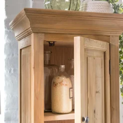 Made in Meubles Colonne en bois recyclé Garance