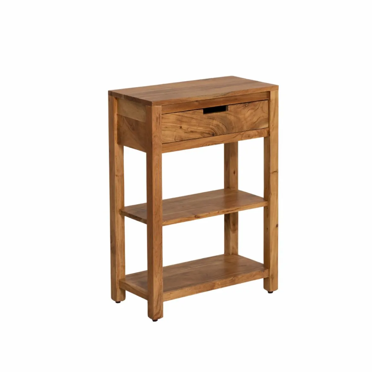 Made in Meubles Console avec tiroir en bois d'acacia Orane