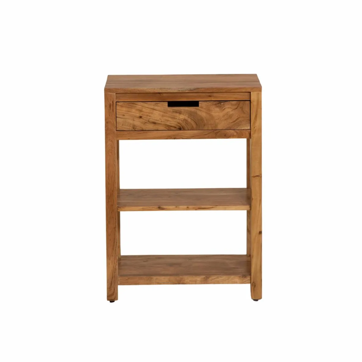 Made in Meubles Console avec tiroir en bois d'acacia Orane