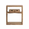 Made in Meubles Console en bois d’acacia massif Oslo