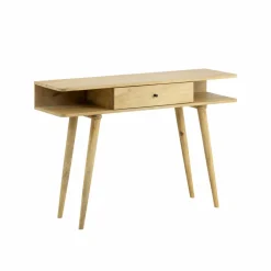 Made in Meubles Console en bois de manguier Amara