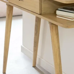 Made in Meubles Console en bois de manguier Amara