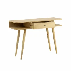 Made in Meubles Console en bois de manguier Amara