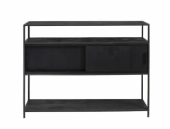 Made in Meubles Console en bois de manguier Lilian