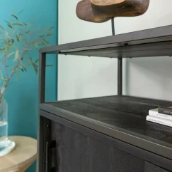 Made in Meubles Console en bois de manguier Lilian