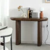 Made in Meubles Console en bois de manguier Kate