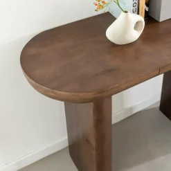 Made in Meubles Console en bois de manguier Kate