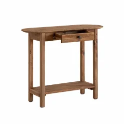 Made in Meubles Console en bois de pin recyclé Blaise