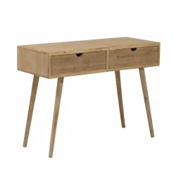 Made in Meubles Console en bois de sapin Natural
