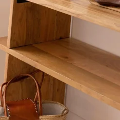 Made in Meubles Console en bois recyclé Corin
