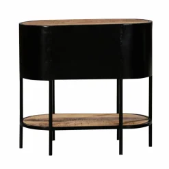 Made in Meubles Console en métal Achille