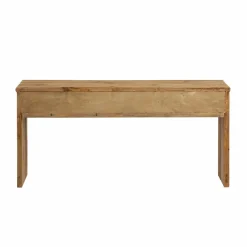 Made in Meubles Console en pin recyclé Blaise