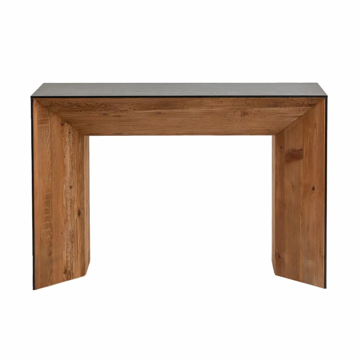 Made in Meubles Console en pin recyclé Constance