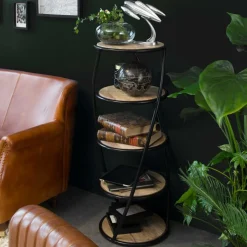 Made in Meubles Etagère en bois de manguier Mykonos
